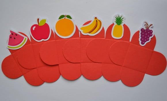 Forminhas Frutas