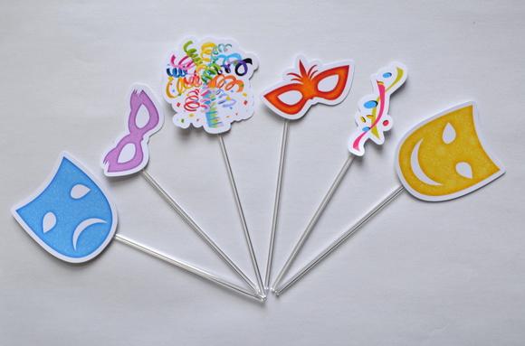 Topper de Doces Carnaval