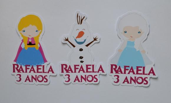 Aplique Tubete Frozen Baby