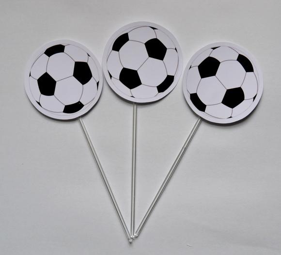 Topper de Doces Bola de Futebol