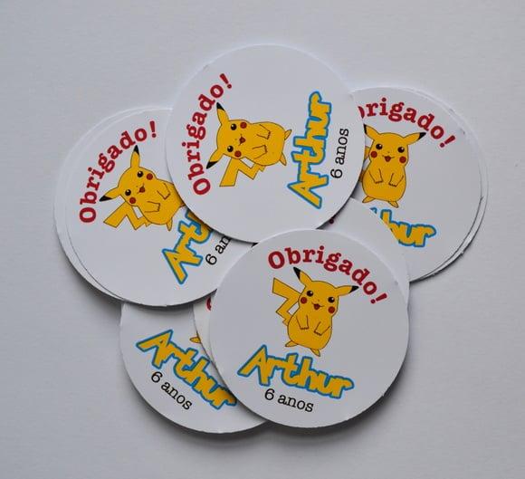 Tag Lembrancinha Pokémon