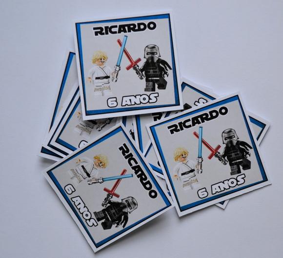 Adesivo Star Wars 4cm