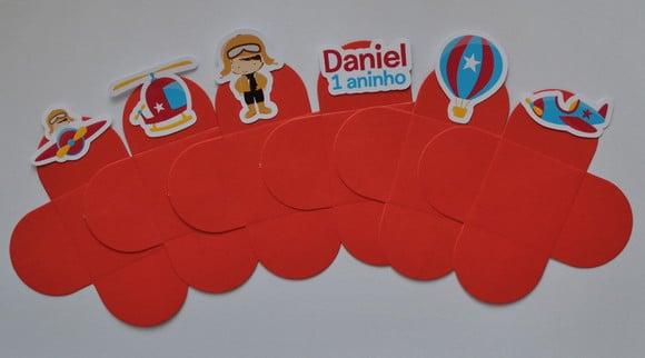 Forminhas Personalizadas Aviador