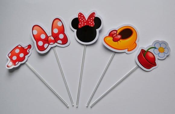 Topper para Doces Minnie