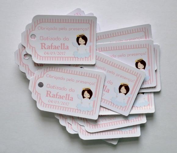 Tag Batizado Anjinha