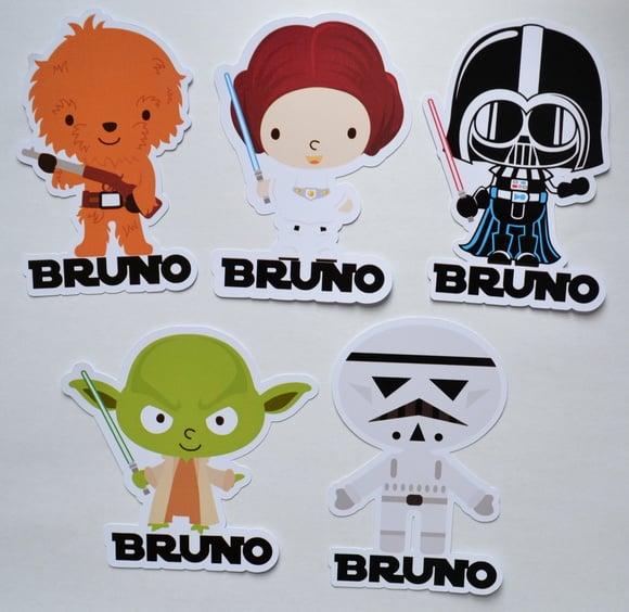 Aplique Tubete Star Wars