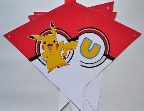 Bandeirolas Pokémon