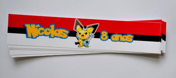 Adesivo para Água Pokémon