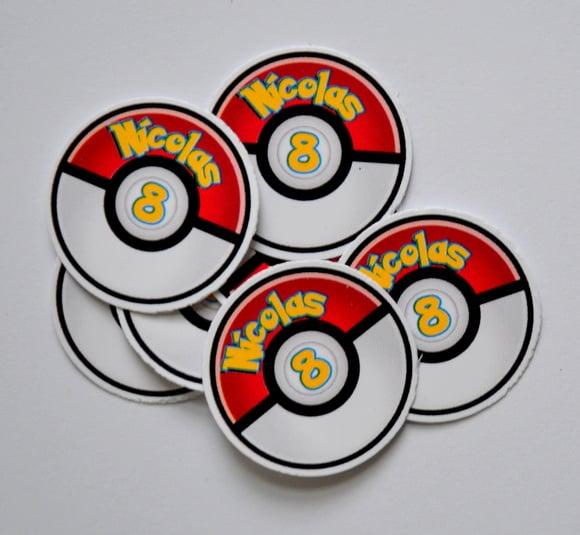 Adesivo Pokémon 4cm