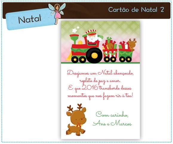 Cartão de Natal | para Imprimir