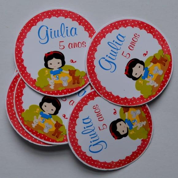 Adesivo Branca de Neve