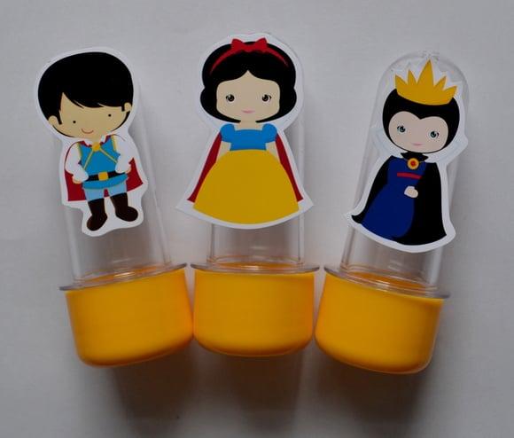Mini Tubete com Aplique Branca de Neve