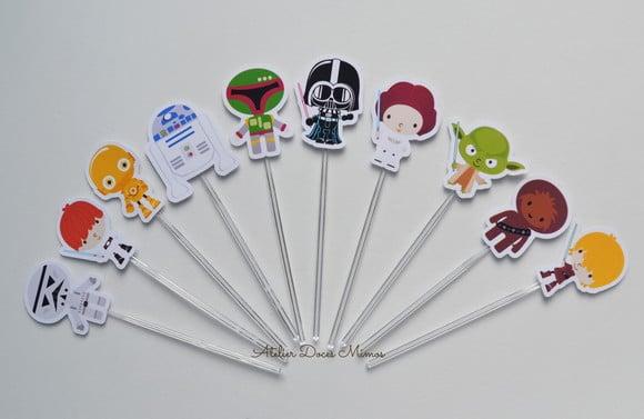 Topper para Doces Star Wars