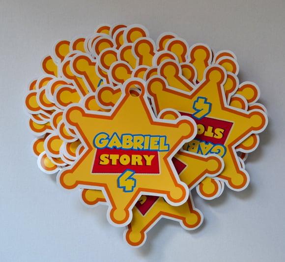 Tag Toy Story Estrela do Xerife