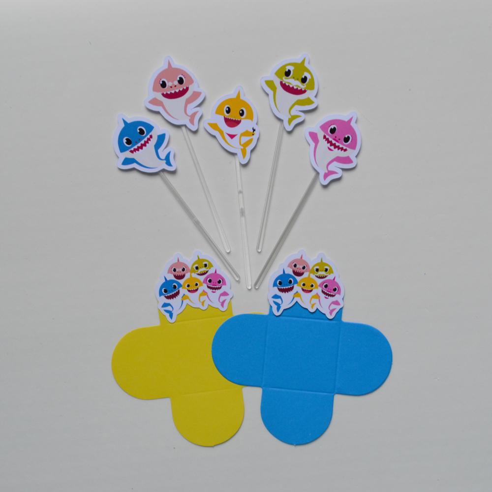 Kit Festa personalizada Baby Shark
