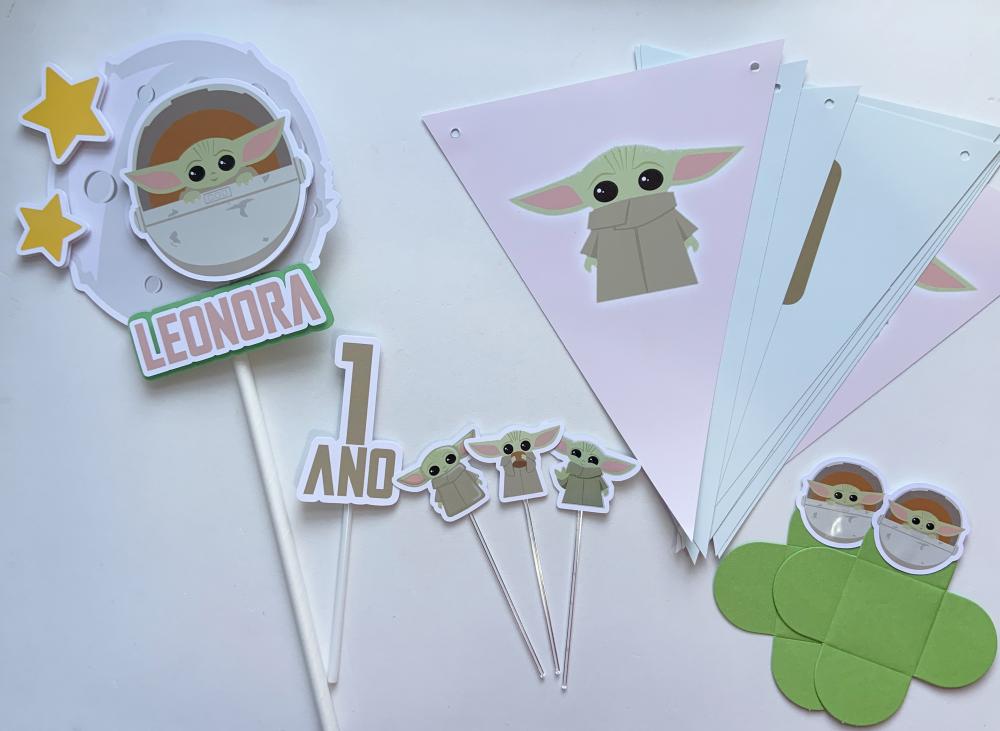 Kit Festa Baby Yoda