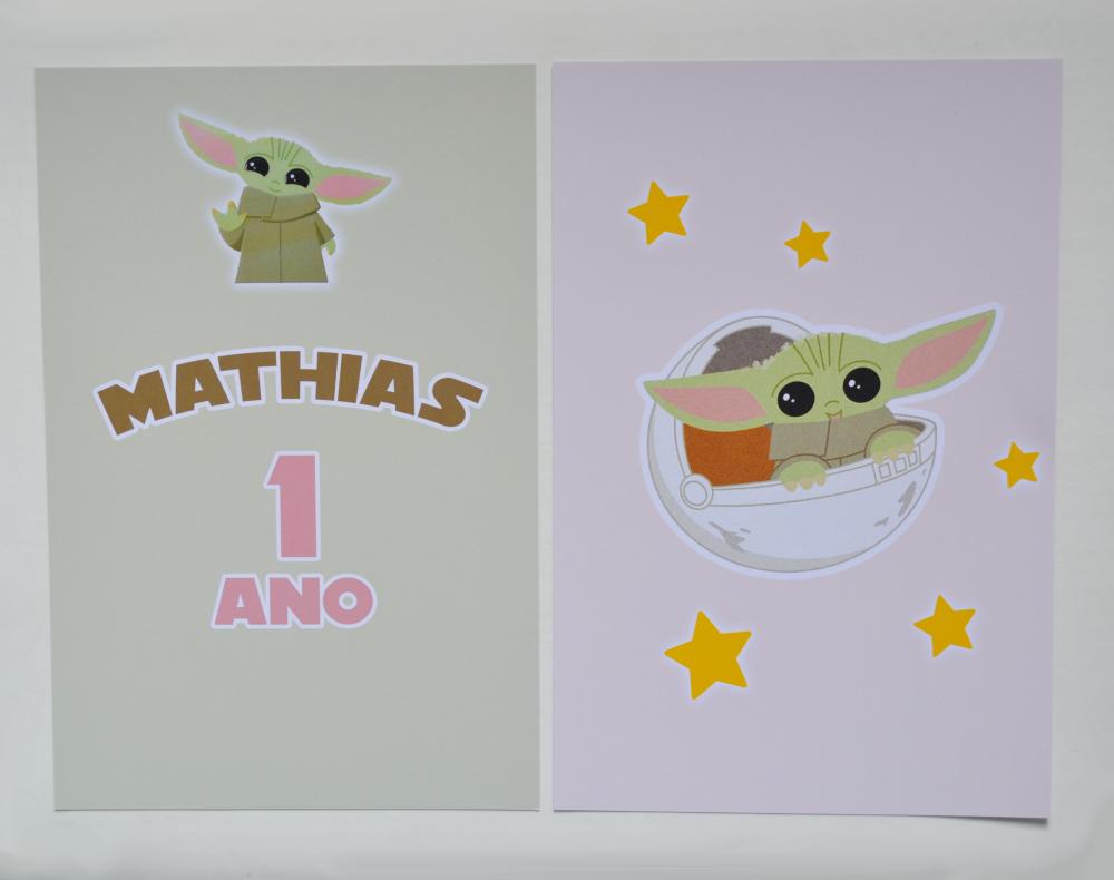 Kit Festa Baby Yoda