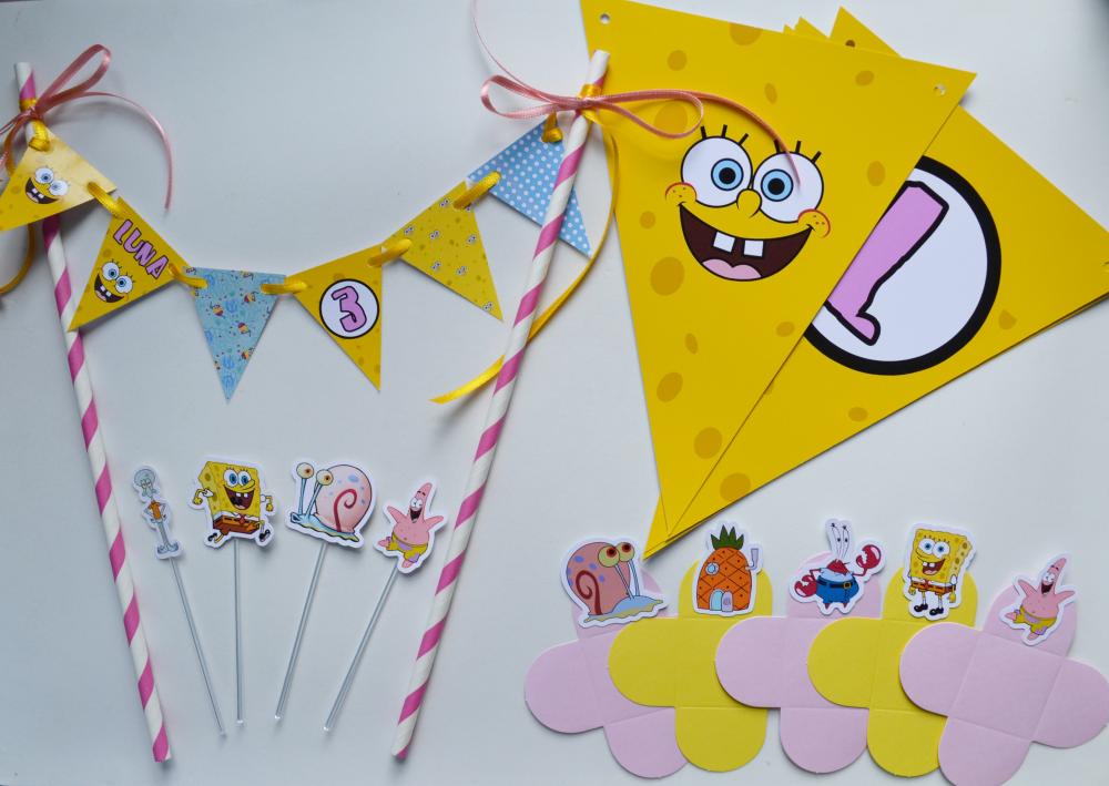 Kit Festa Bob Esponja
