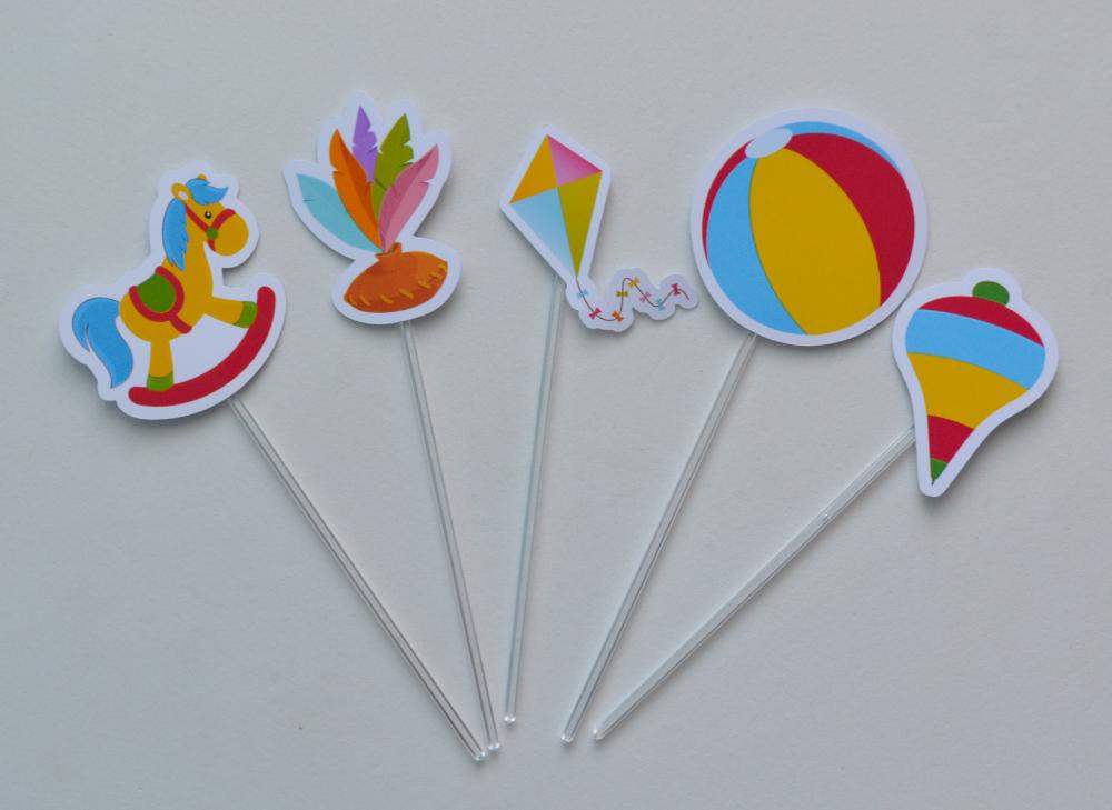 Kit Festa Personalizado Brinquedos | Decoração Infantil Criativ