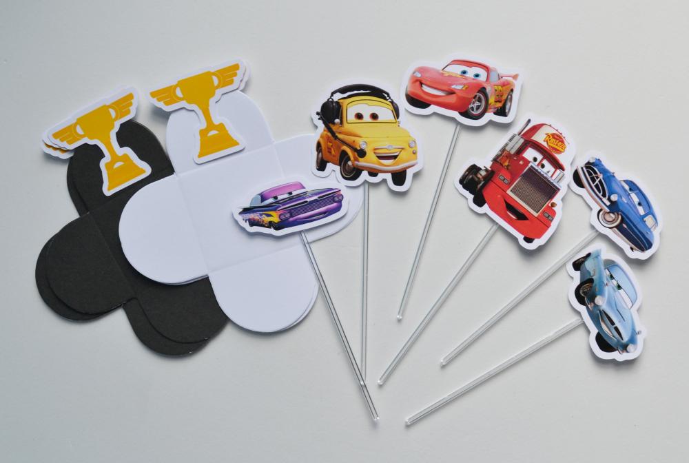 Kit Festa Personalizado Carros | Decoração Completa Infantil