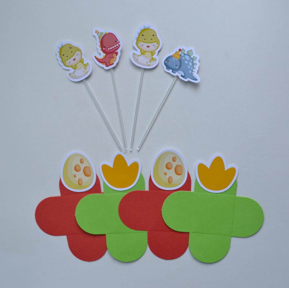 Kit Festa Personalizada Dinossauros Baby | Decoração Infantil