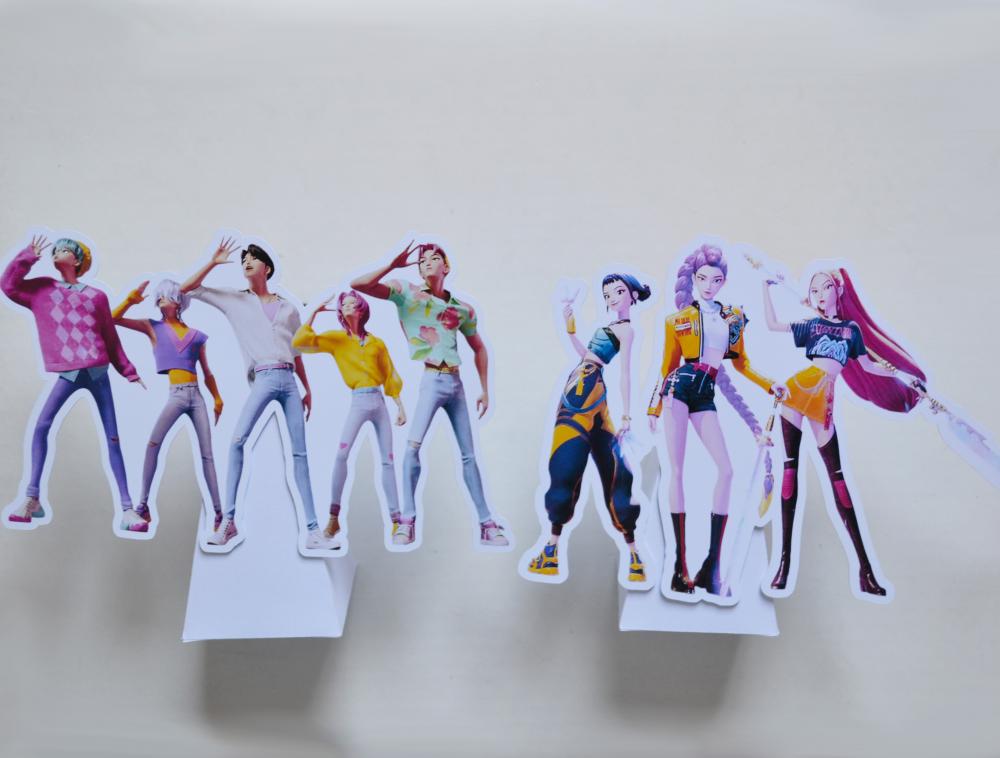 Kit Festa Personalizada Guerreiras do K-pop | Decoração Temáti