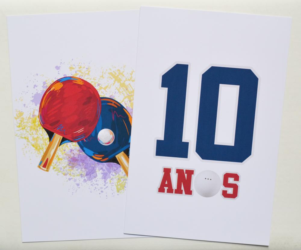 Kit Festa Personalizada Ping Pong | Decoração Criativa