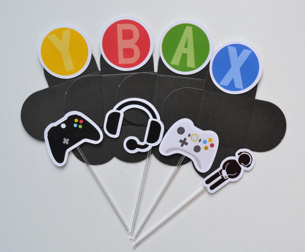 Kit Festa Personalizada X Box  Decoração Criativa