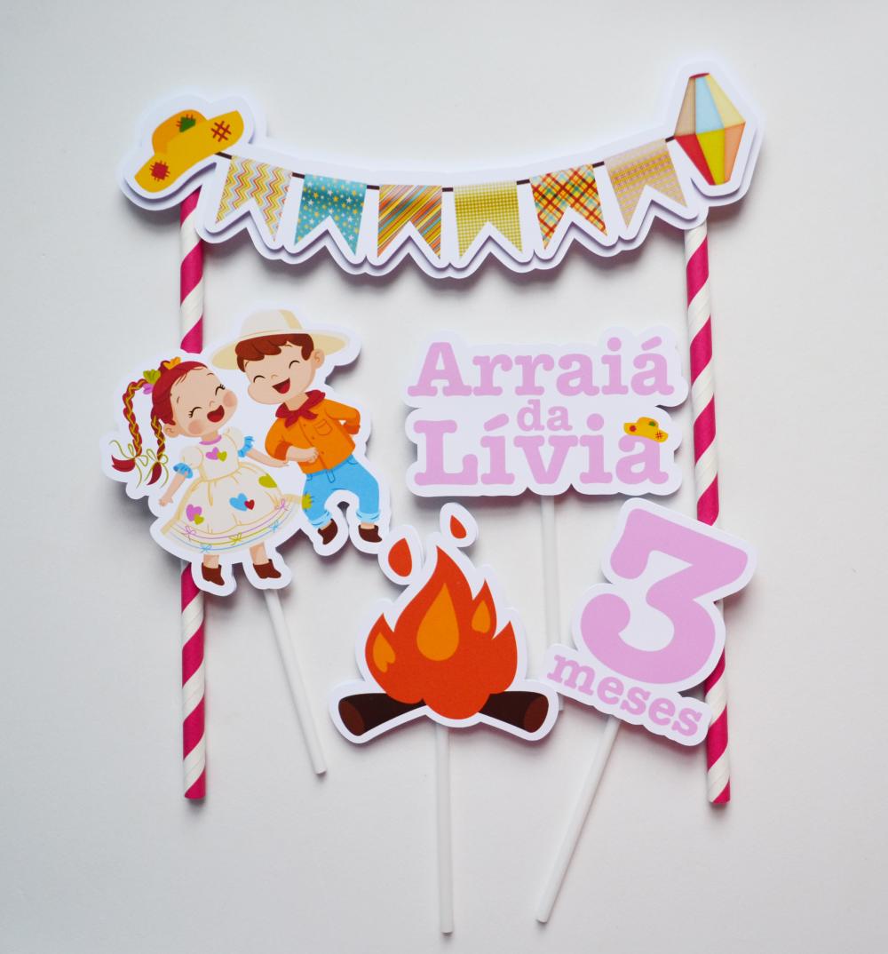 Kit Personalizado Festa Junina | Decoração e Lembrancinhas