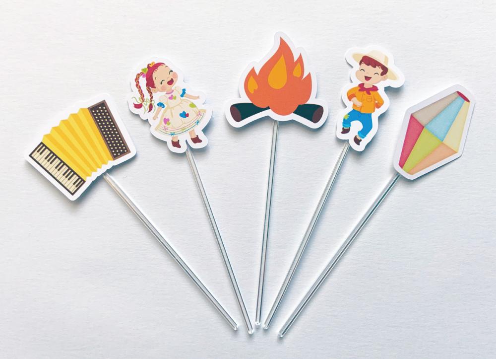 Kit Personalizado Festa Junina | Decoração e Lembrancinhas