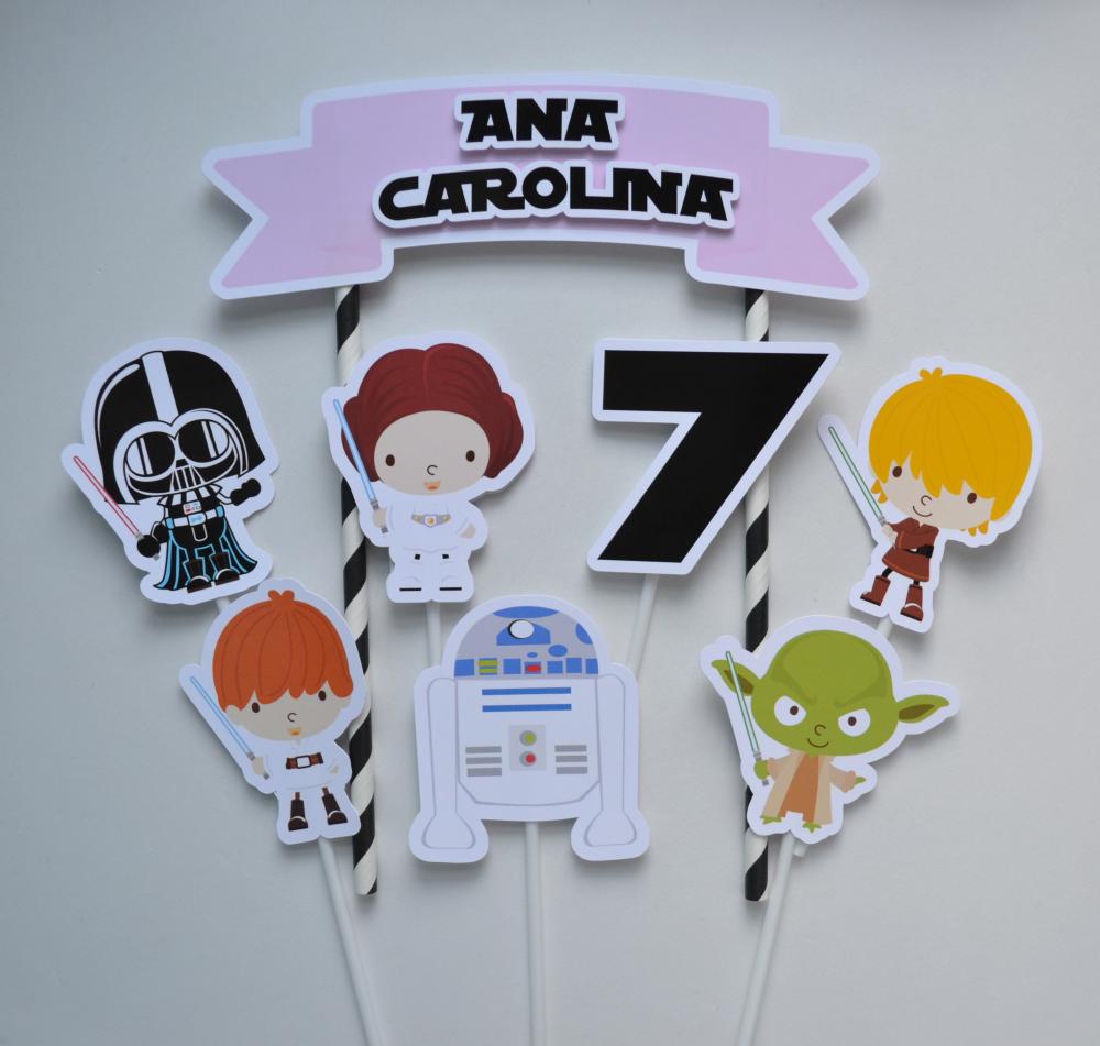 Kit Festa Princesa Leia Star Wars Personalizado
