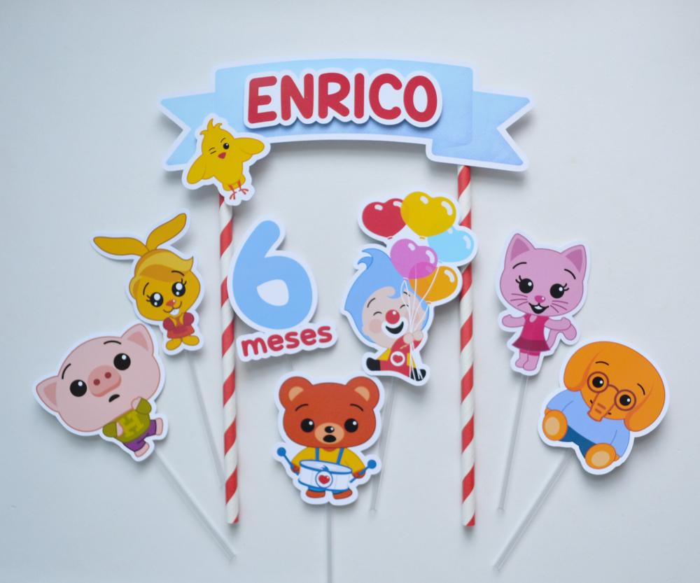 Kit Festa Plim Plim Um Herói do Coração Personalizado