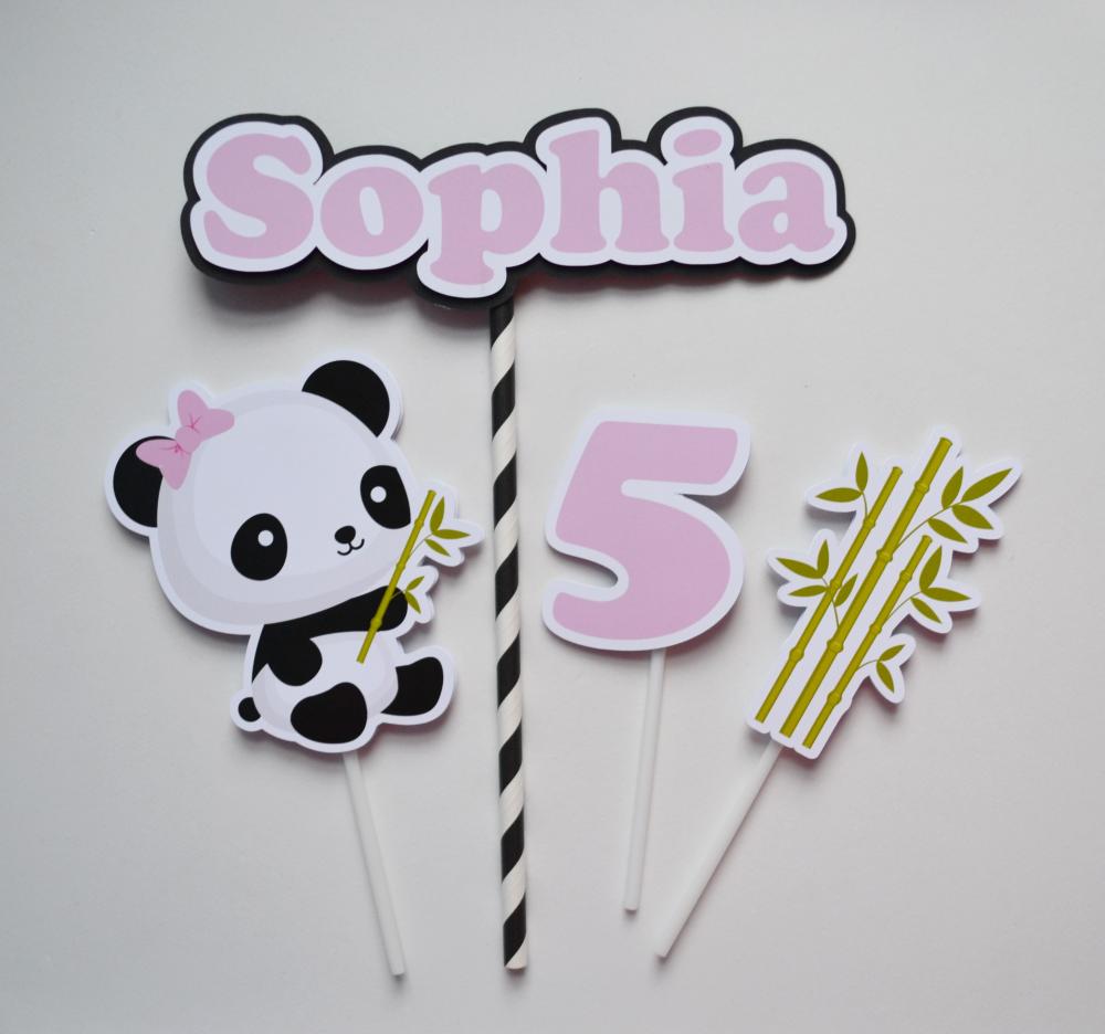 Kit Festa Panda Personalizado | Decoração Panda Infantil