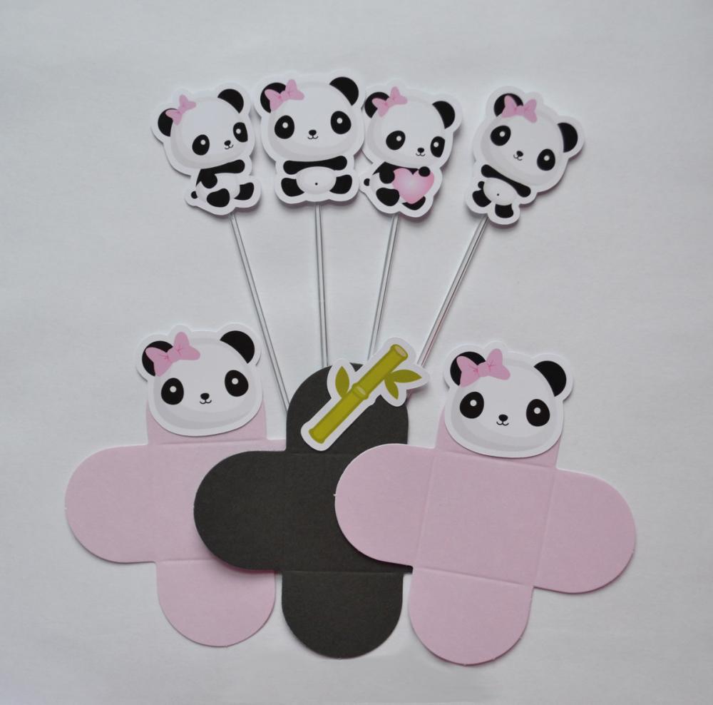 Kit Festa Panda Personalizado | Decoração Panda Infantil