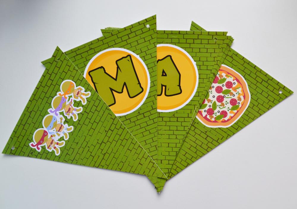 Kit Festa Tartarugas Ninja Personalizado | Festa Infantil Ninja