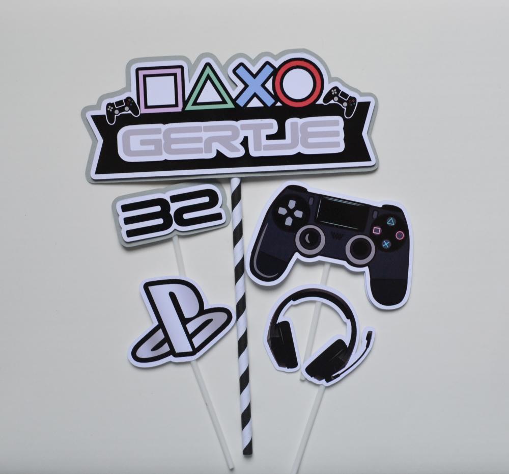 Kit Festa PlayStation Personalizado | Tema Gamer Infantil