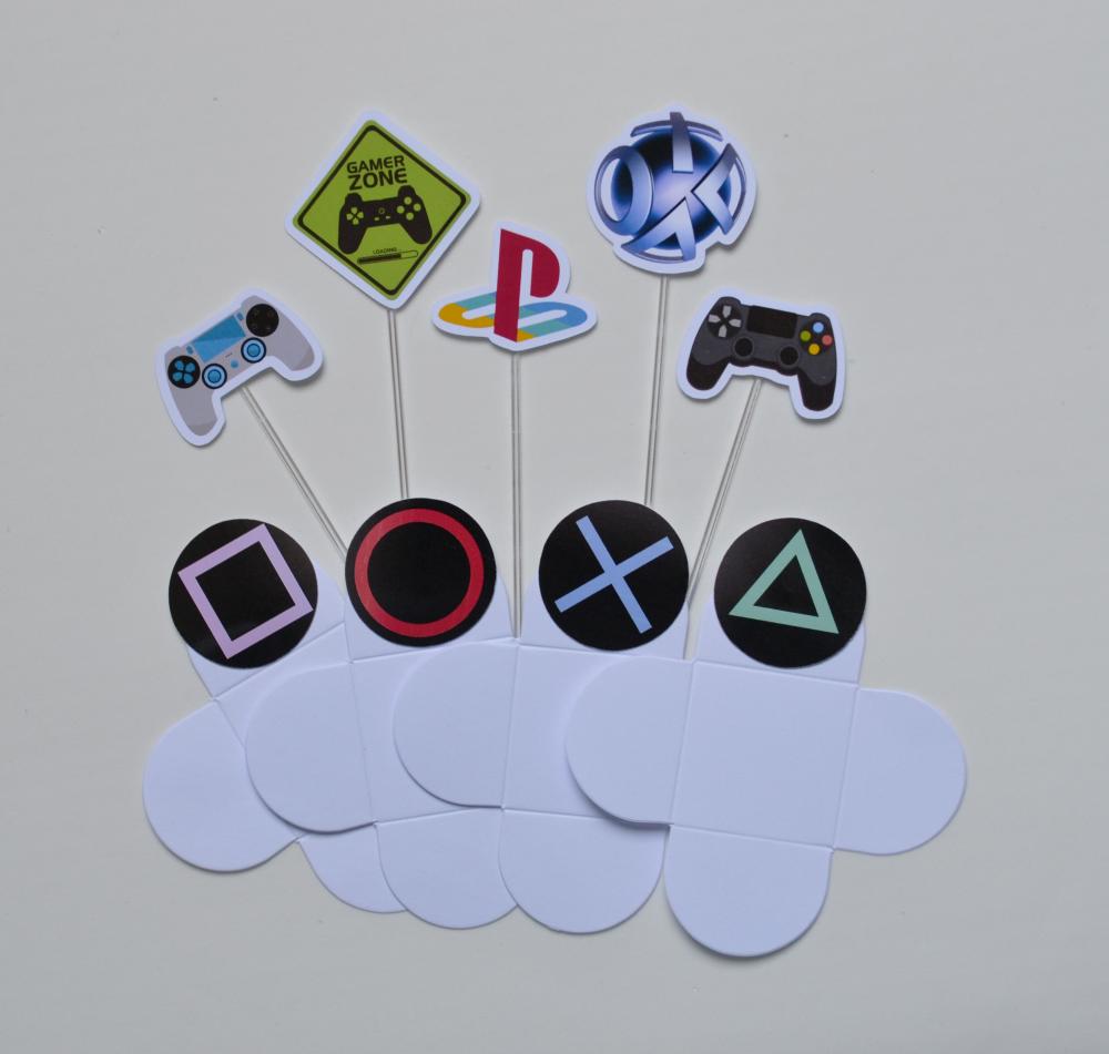Kit Festa PlayStation Personalizado | Tema Gamer Infantil