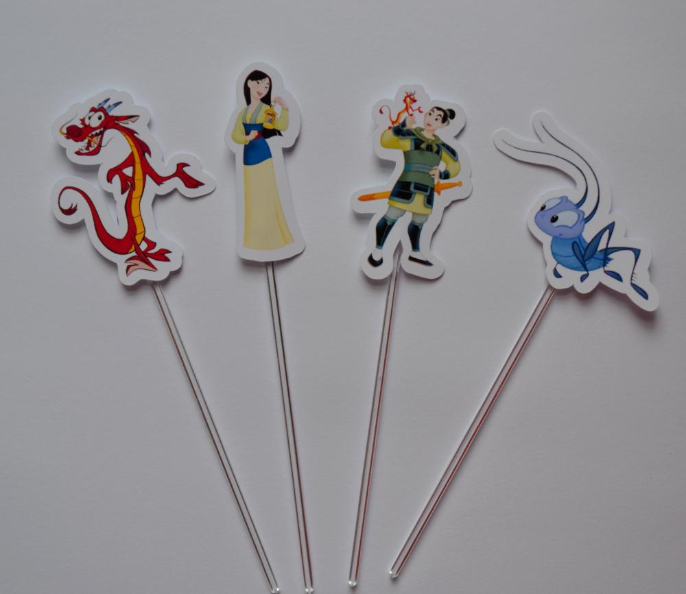 Kit Festa Mulan Personalizado | Festa Princesa Oriental