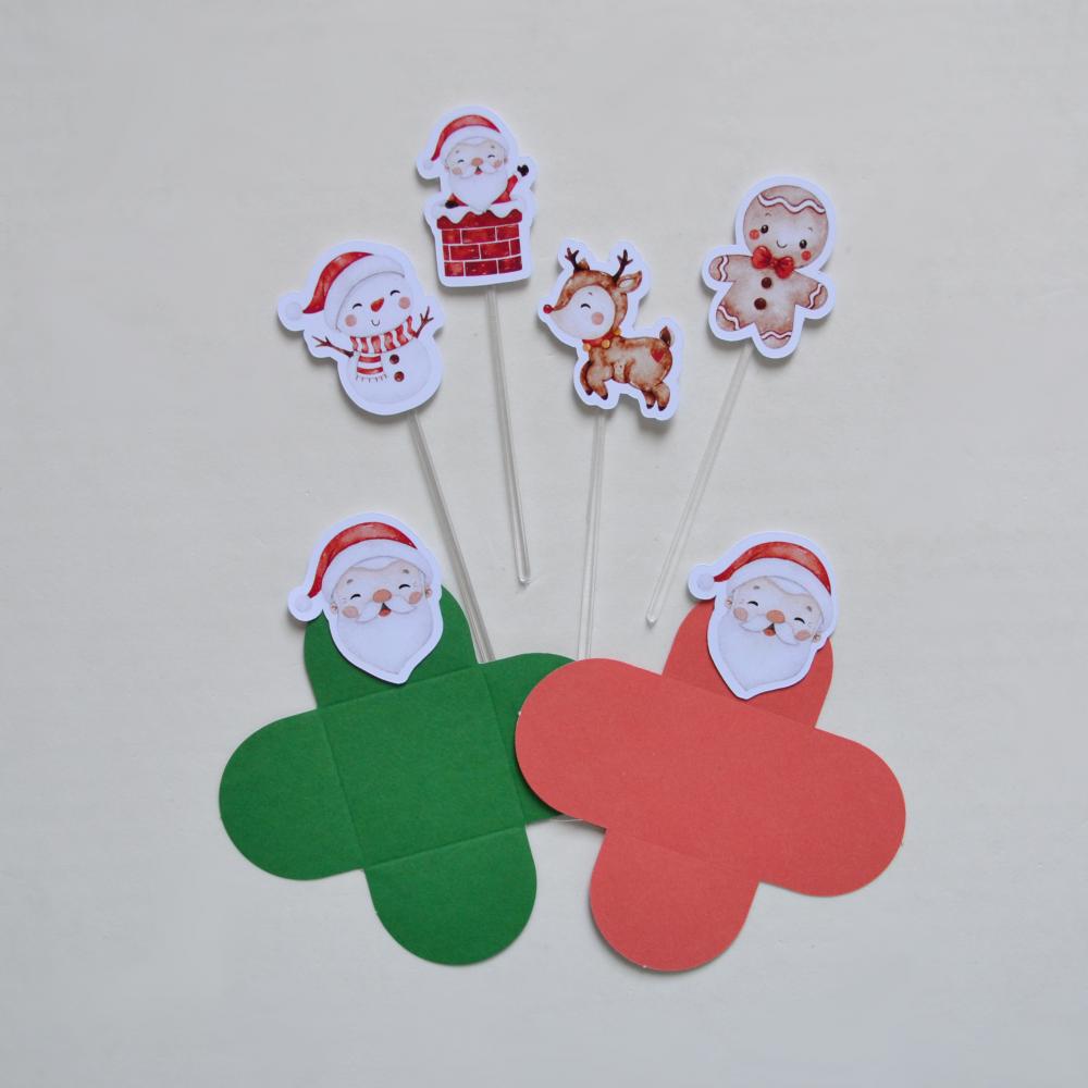 Kit Festa Natalino Mesversário Personalizado | Bebê Natal