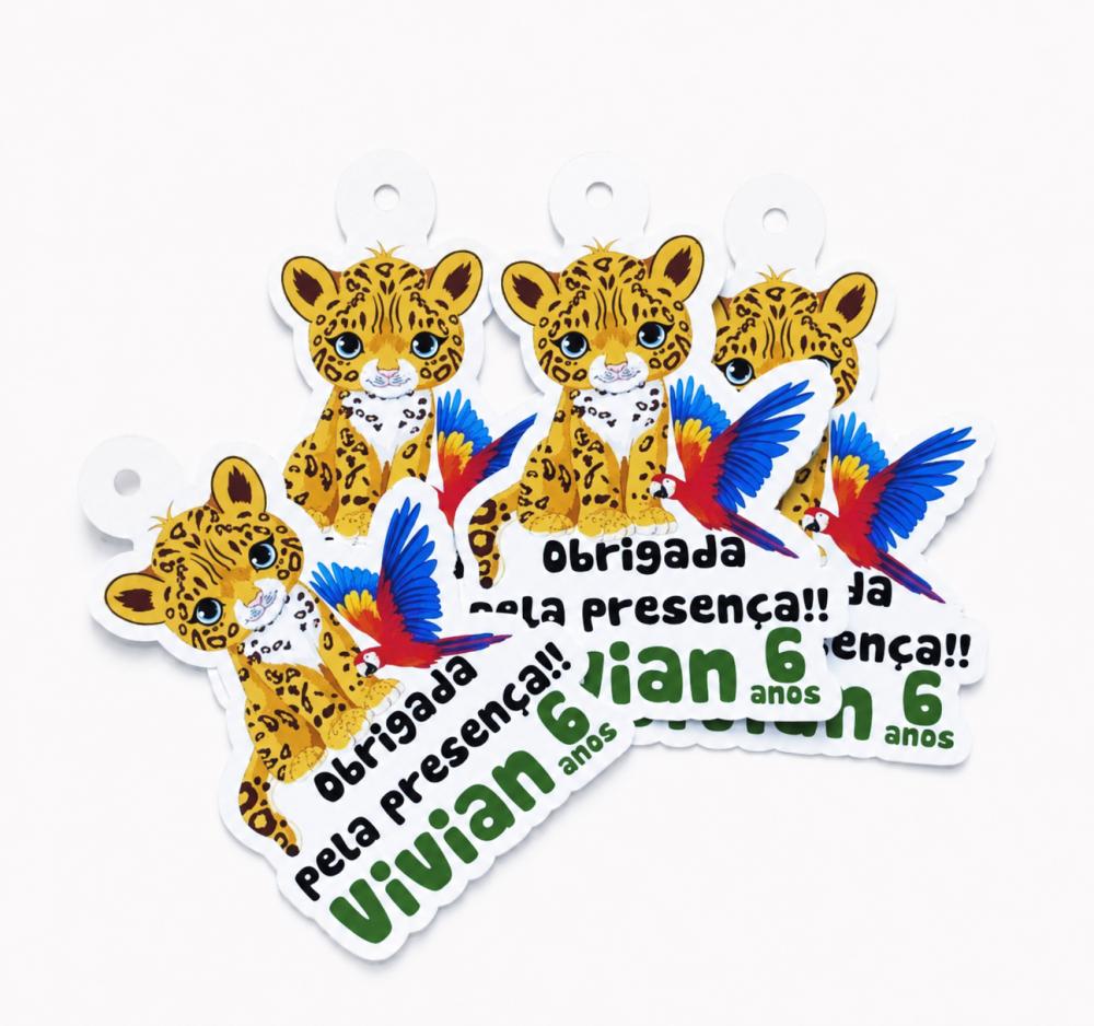 Tag Lembrancinha Fauna Brasileira | Animais da Amazônia