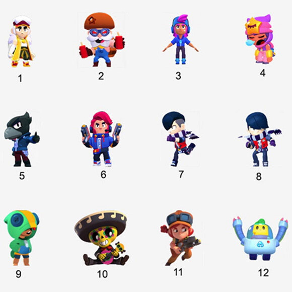 Display de Mesa Brawl Stars
