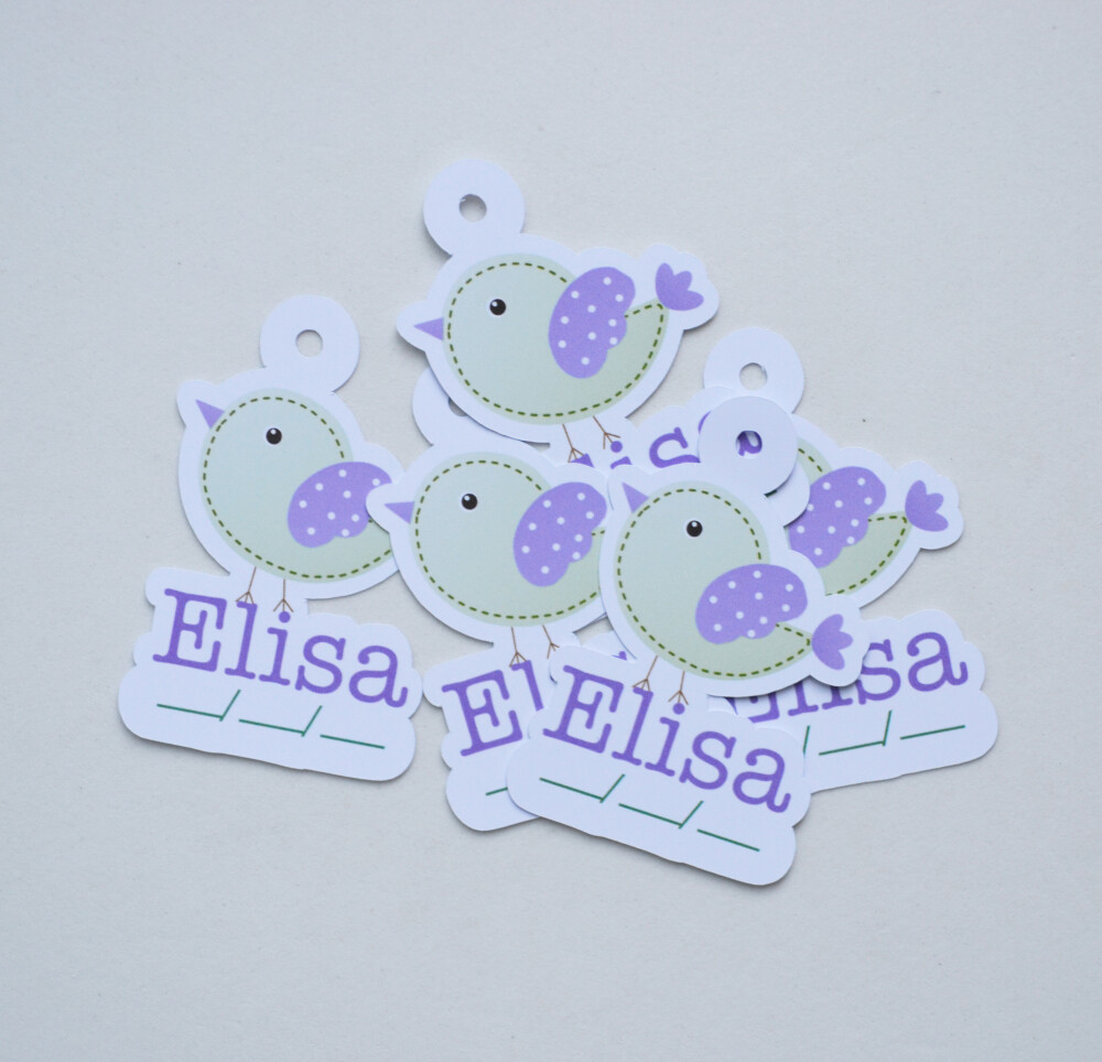 Tag Maternidade Personalizada para Lembrancinhas de Bebê