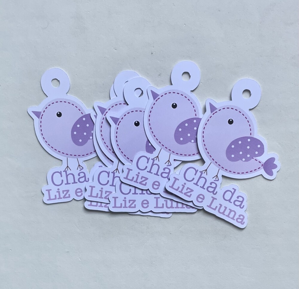Tag Maternidade Personalizada para Lembrancinhas de Bebê