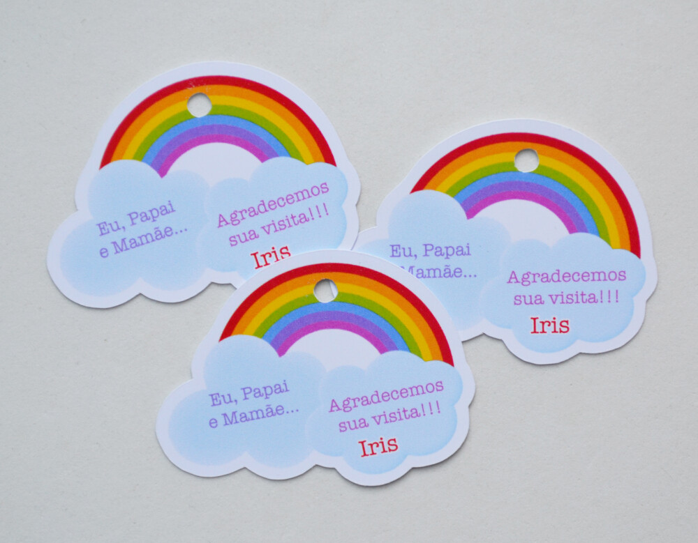 Tag Lembrancinha Personalizada Maternidade | Baby e Delicada