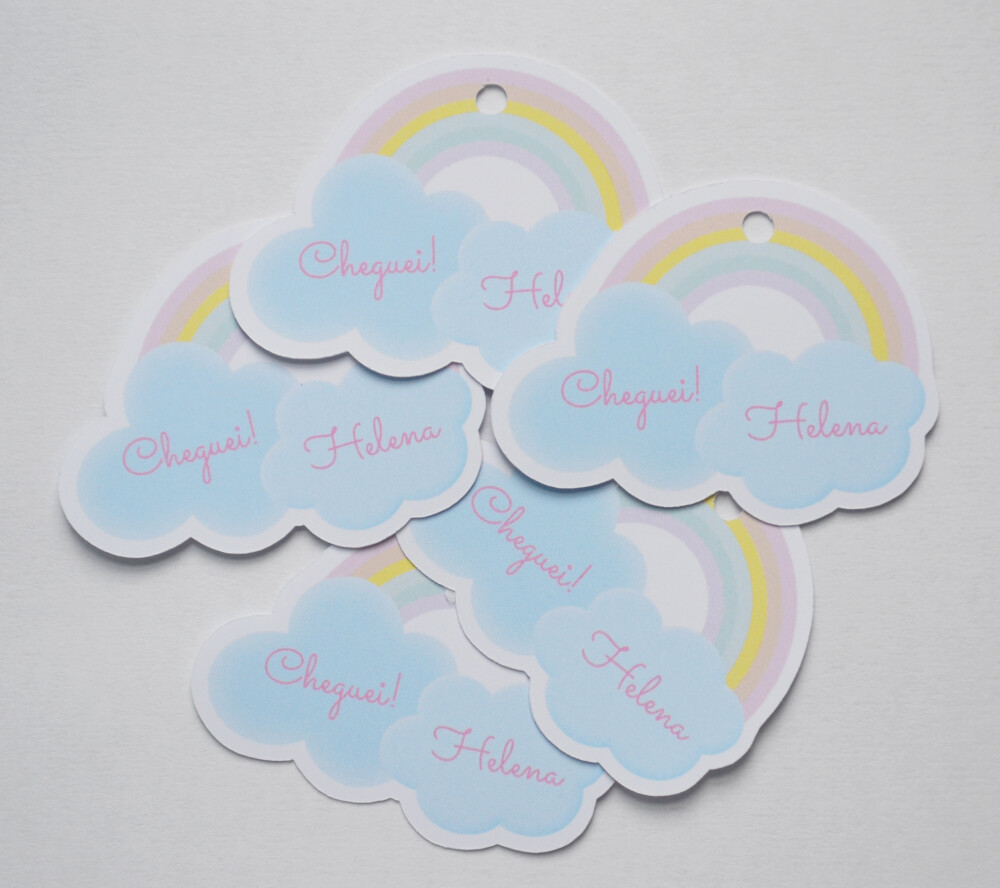 Tag Lembrancinha Personalizada Maternidade | Baby e Delicada