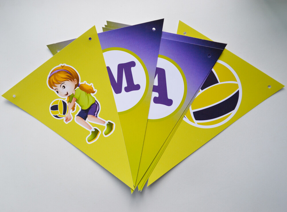 Kit Festa personalizada Jogo de Vôlei