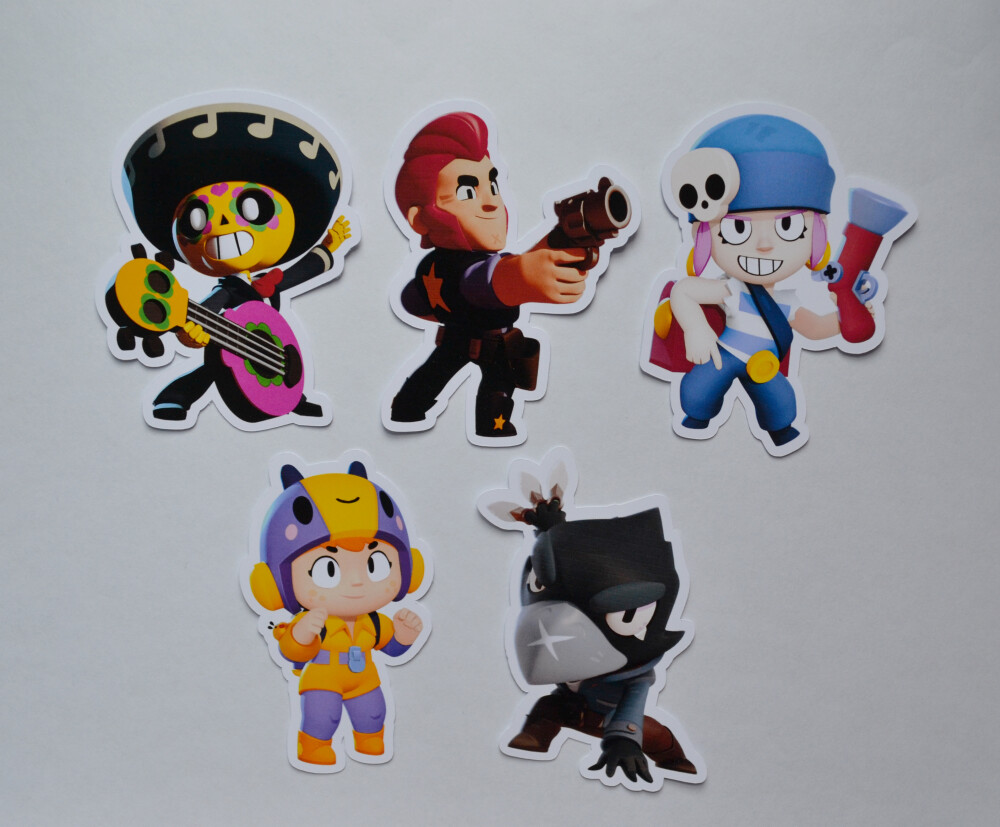 Aplique Tubete Brawl Stars