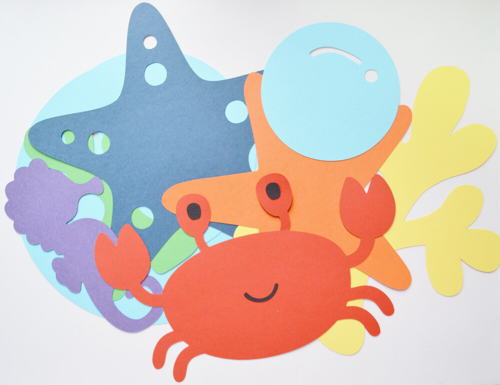 Decoração de Parede Fundo do Mar para Festa Infantil