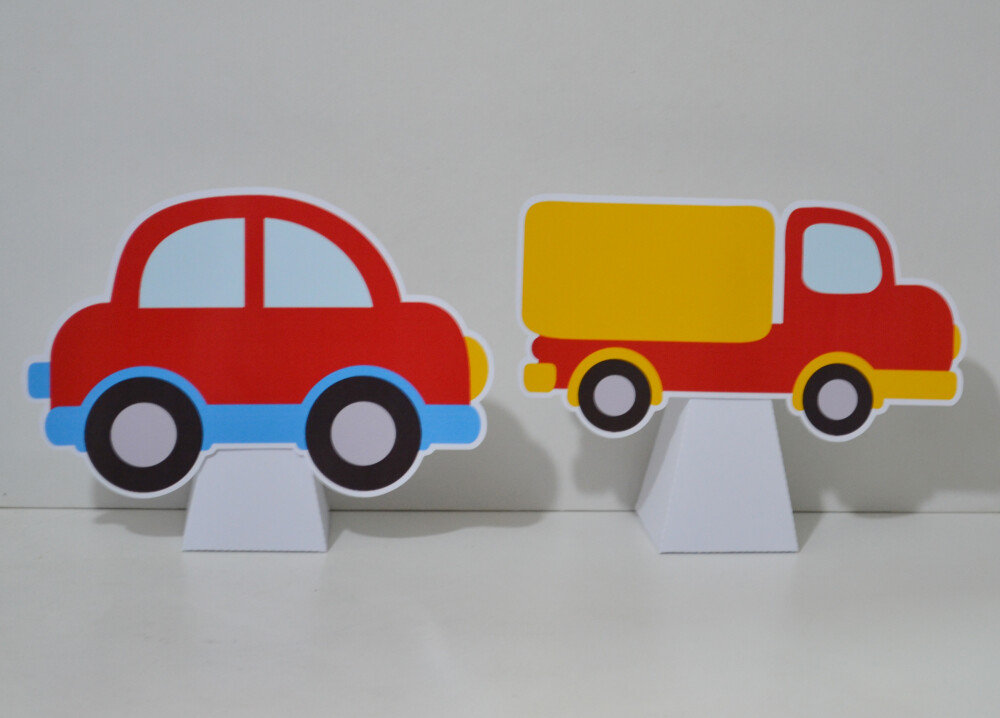 Display de Mesa Meios de Transporte
