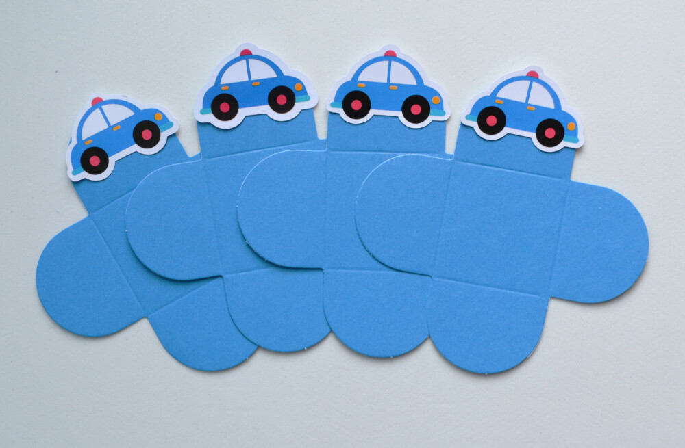 Forminha de Doce Carrinhos Personalizada para Festa Infantil